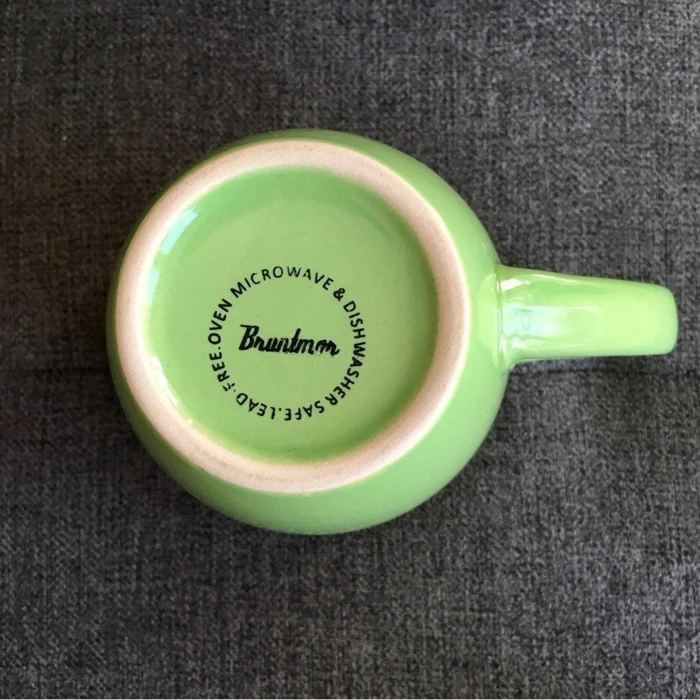 Oversized Spring Green Coffee Mug, 16 oz